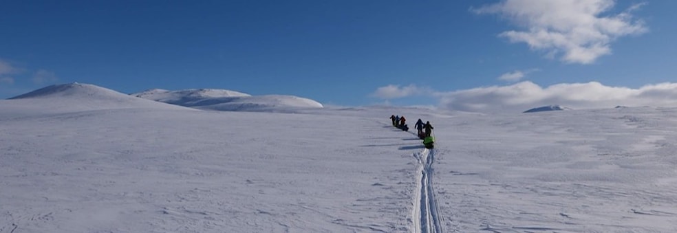Velkommen til en fantastisk tur med fjellski og pulk